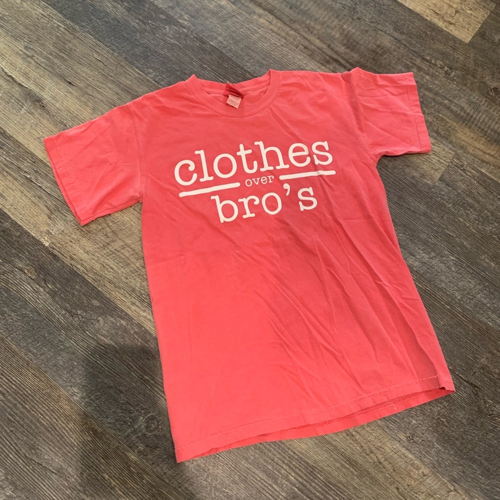 Comfort Colors Clothes Over Bro’s One Tree Hill Coral Tee Shirt